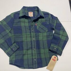 3 for $20 Levi's Kids Plaid Shirt